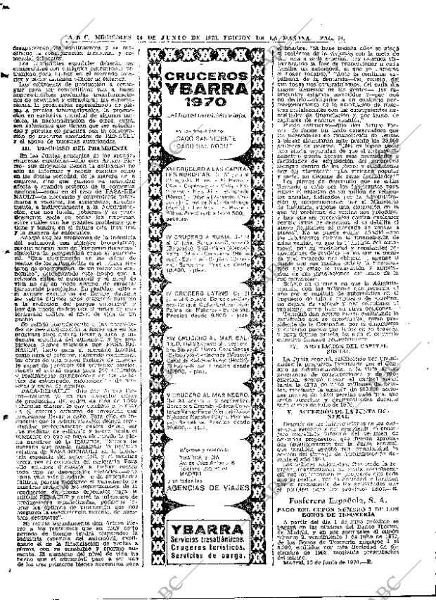 ABC MADRID 24-06-1970 página 76