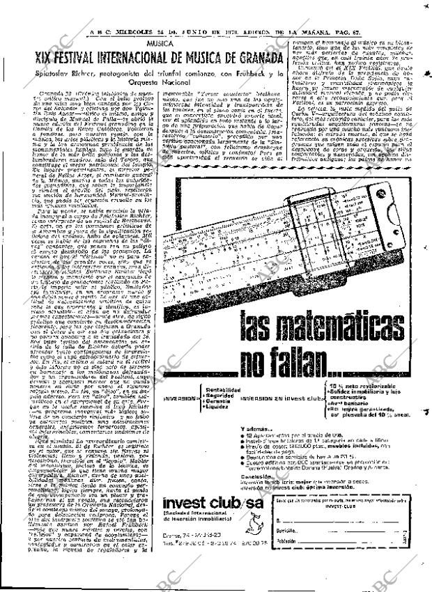 ABC MADRID 24-06-1970 página 87