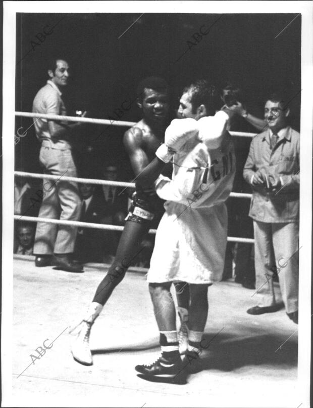 El combate Tuvo lugar en el palacio de Deportes de Madrid