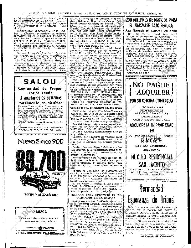 ABC SEVILLA 25-06-1970 página 26