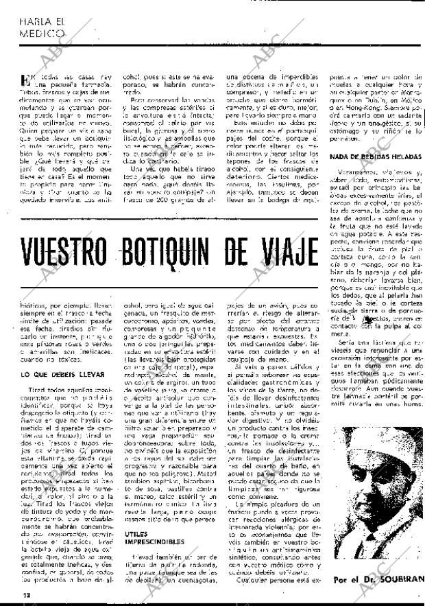 BLANCO Y NEGRO MADRID 27-06-1970 página 12