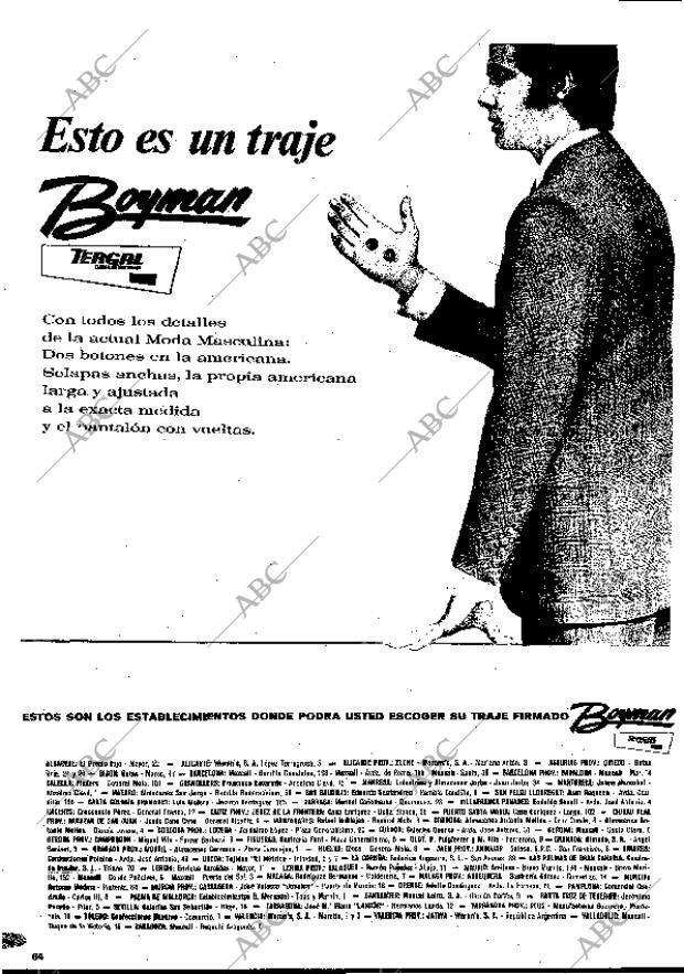 BLANCO Y NEGRO MADRID 27-06-1970 página 64