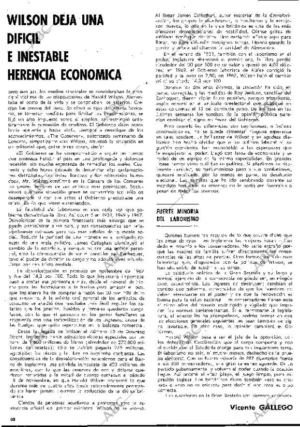 BLANCO Y NEGRO MADRID 27-06-1970 página 68