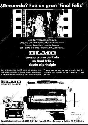 BLANCO Y NEGRO MADRID 27-06-1970 página 74