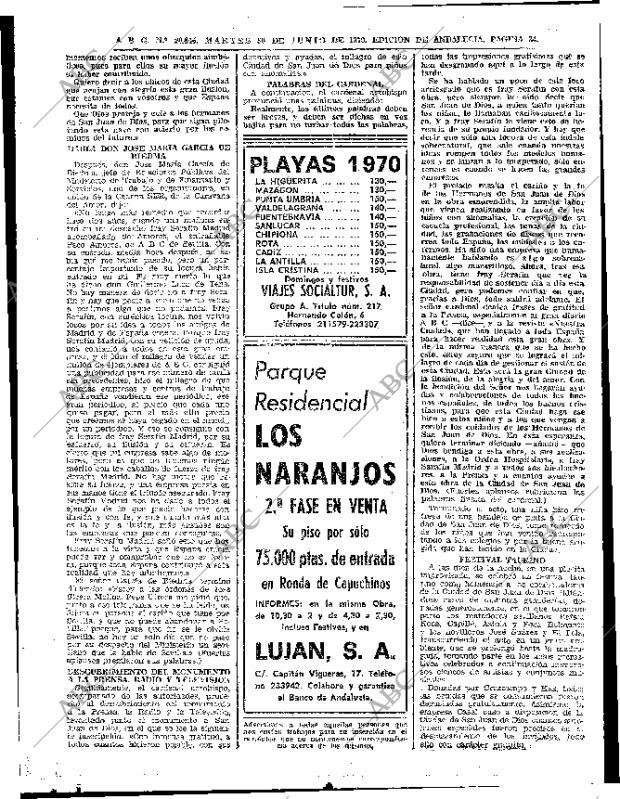 ABC SEVILLA 30-06-1970 página 34