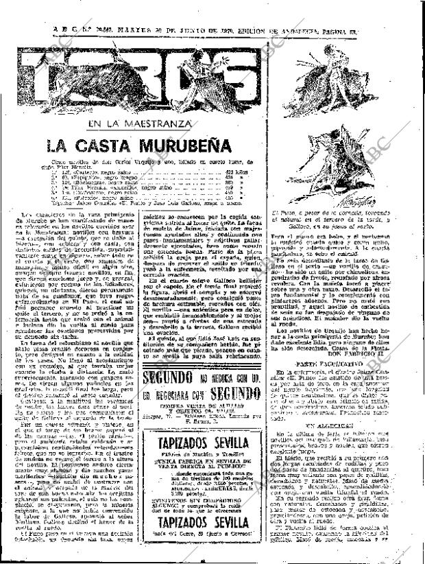 ABC SEVILLA 30-06-1970 página 53