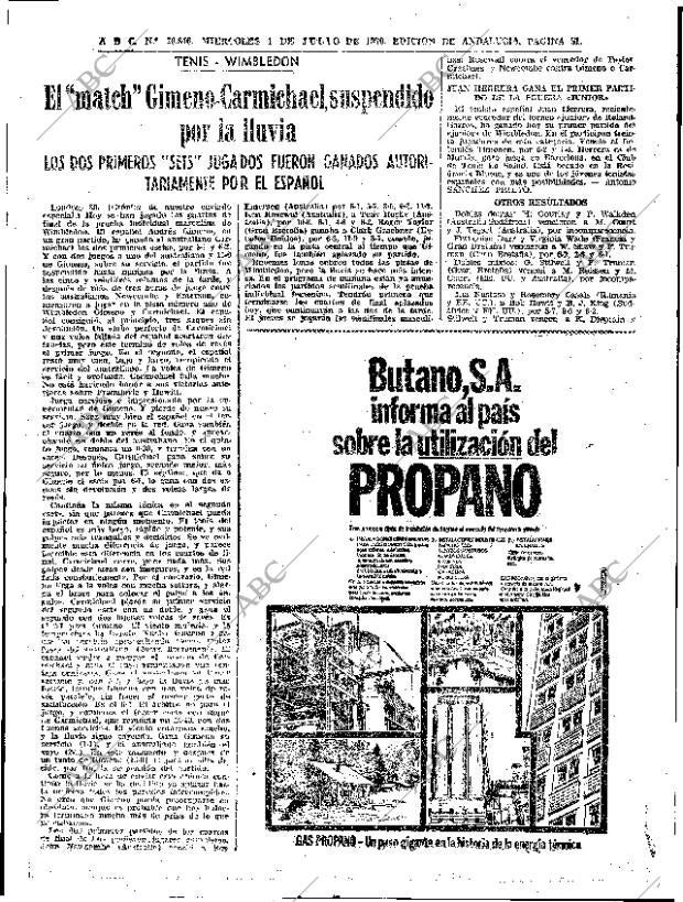 ABC SEVILLA 01-07-1970 página 51