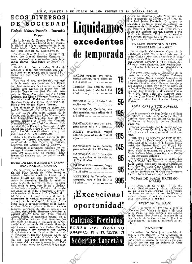 ABC MADRID 02-07-1970 página 48