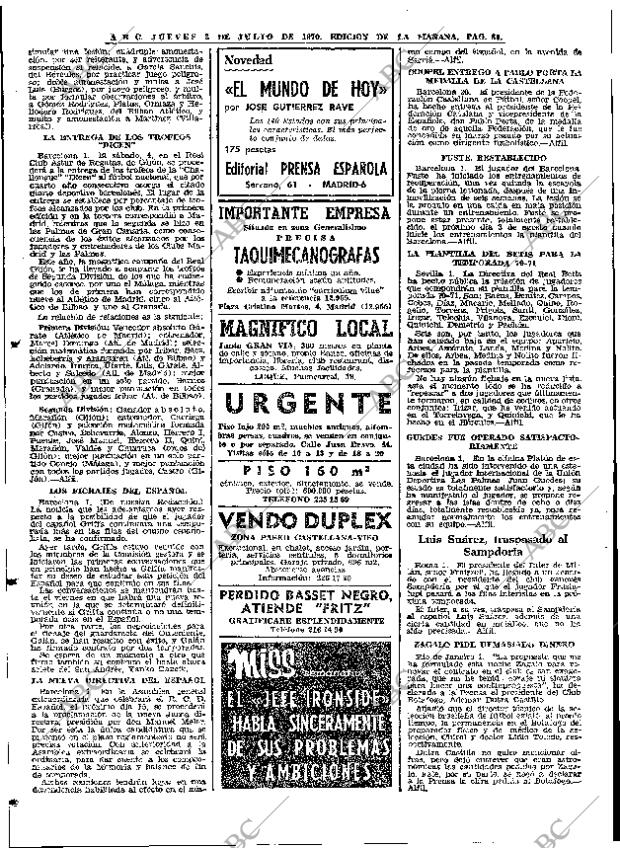 ABC MADRID 02-07-1970 página 60