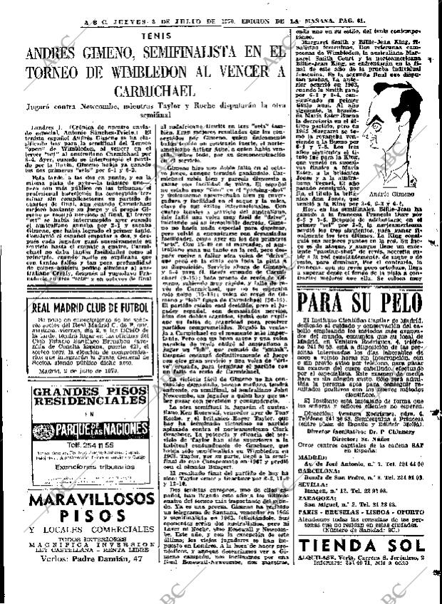 ABC MADRID 02-07-1970 página 61