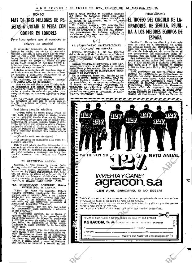 ABC MADRID 02-07-1970 página 65