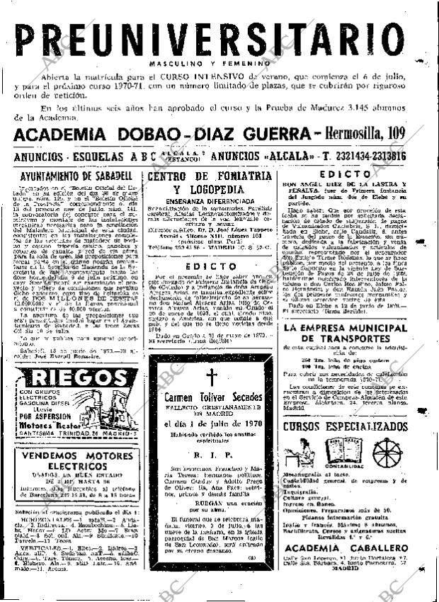 ABC MADRID 02-07-1970 página 93