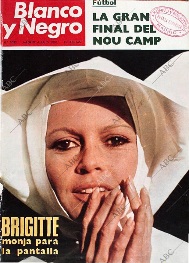 BLANCO Y NEGRO MADRID 04-07-1970 página 1