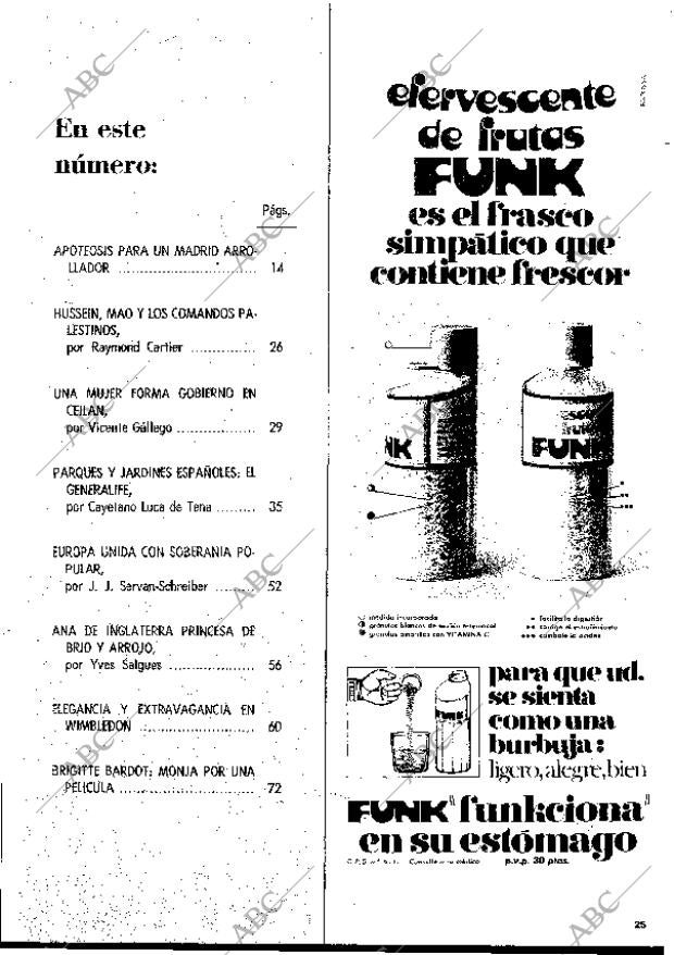 BLANCO Y NEGRO MADRID 04-07-1970 página 25