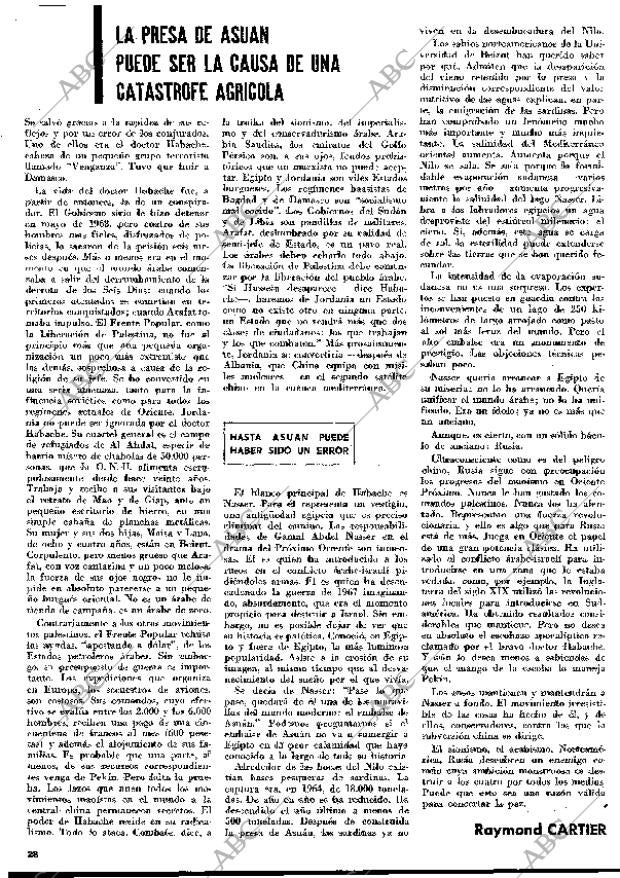 BLANCO Y NEGRO MADRID 04-07-1970 página 28