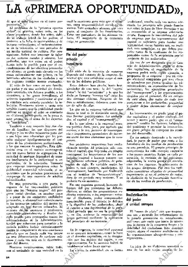 BLANCO Y NEGRO MADRID 04-07-1970 página 54