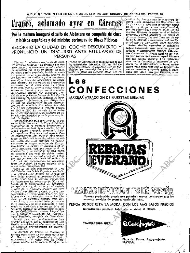 ABC SEVILLA 08-07-1970 página 23