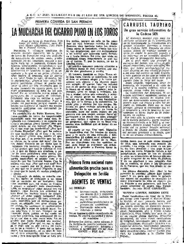 ABC SEVILLA 08-07-1970 página 47