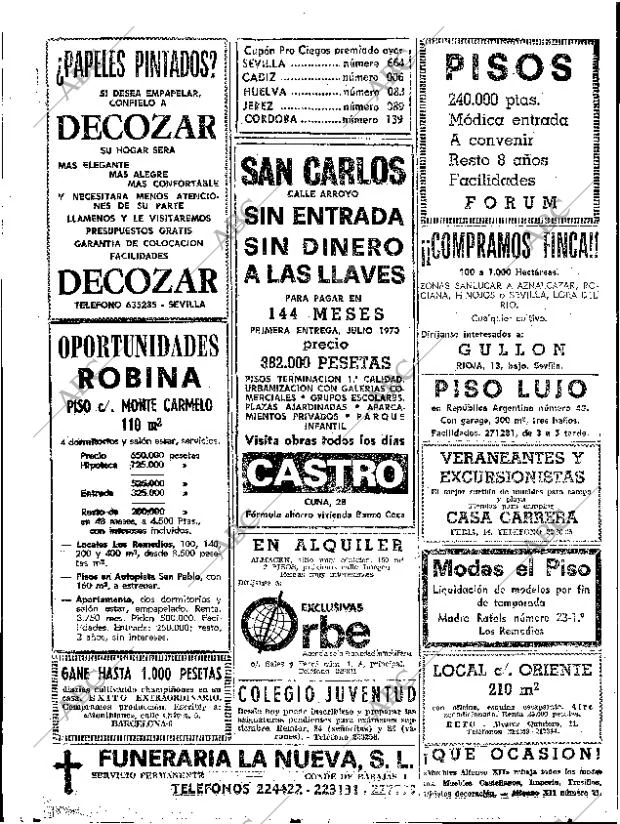 ABC SEVILLA 08-07-1970 página 58