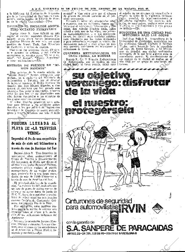 ABC MADRID 10-07-1970 página 45