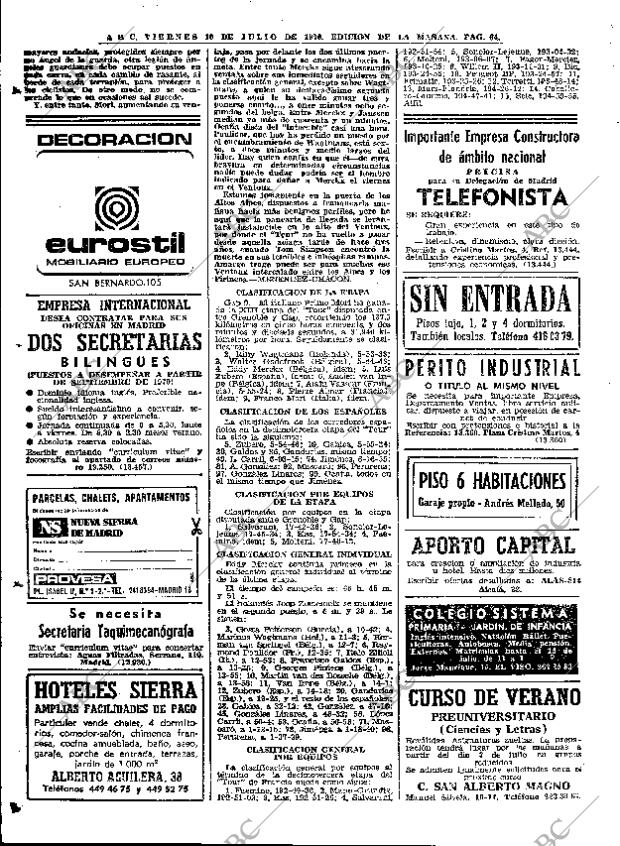 ABC MADRID 10-07-1970 página 62