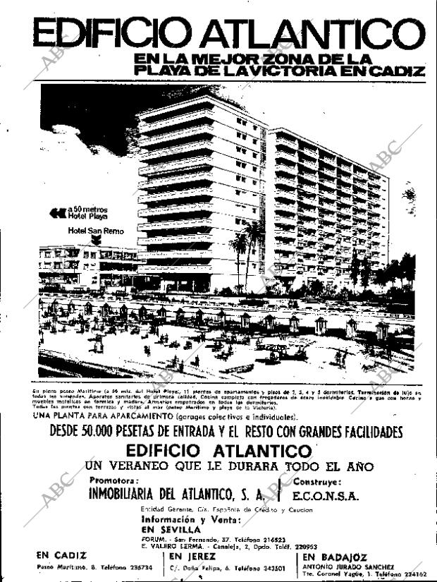 ABC SEVILLA 10-07-1970 página 54