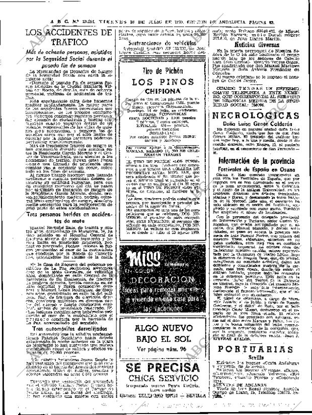 ABC SEVILLA 10-07-1970 página 82