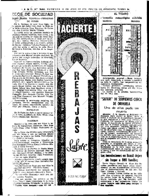 ABC SEVILLA 10-07-1970 página 86