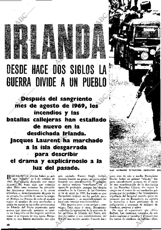 BLANCO Y NEGRO MADRID 11-07-1970 página 28