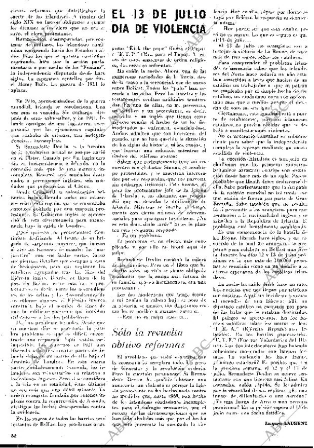 BLANCO Y NEGRO MADRID 11-07-1970 página 32