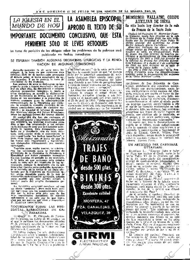 ABC MADRID 12-07-1970 página 25