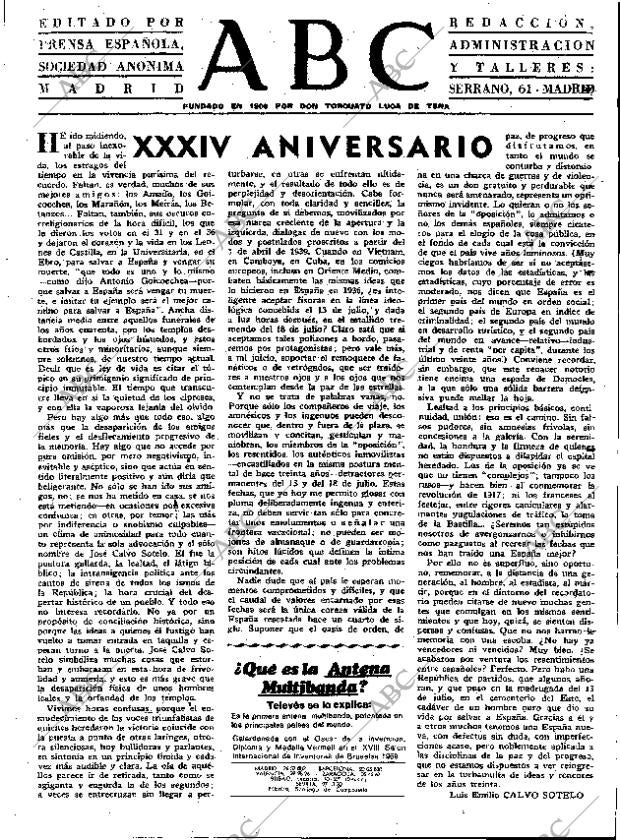 ABC MADRID 12-07-1970 página 3