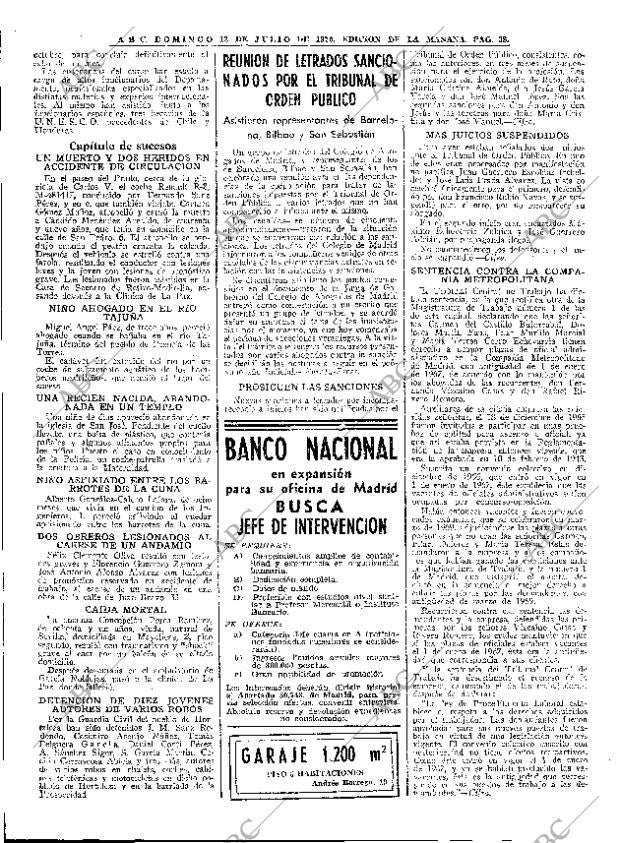 ABC MADRID 12-07-1970 página 38