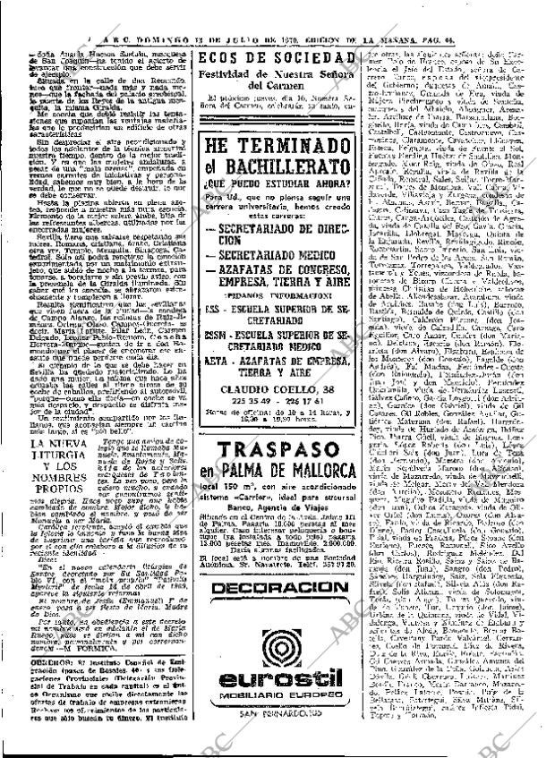 ABC MADRID 12-07-1970 página 44