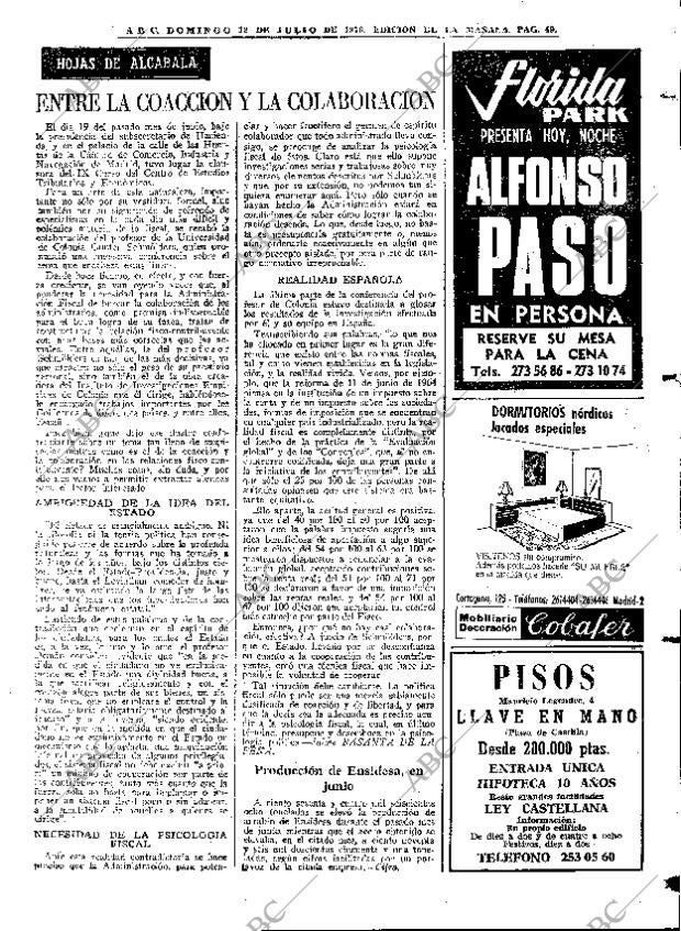 ABC MADRID 12-07-1970 página 49
