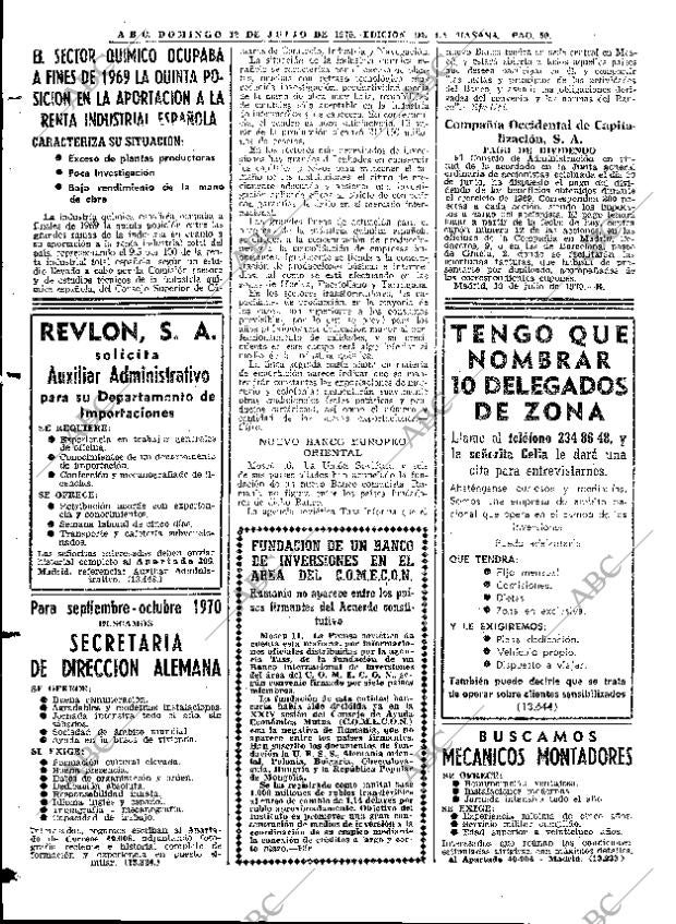 ABC MADRID 12-07-1970 página 50