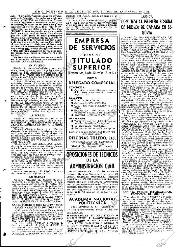 ABC MADRID 12-07-1970 página 60