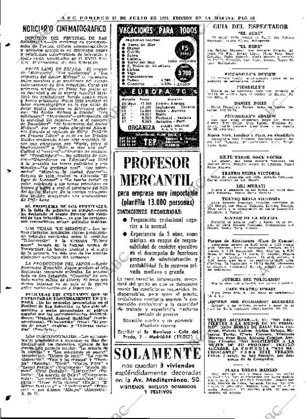 ABC MADRID 12-07-1970 página 62