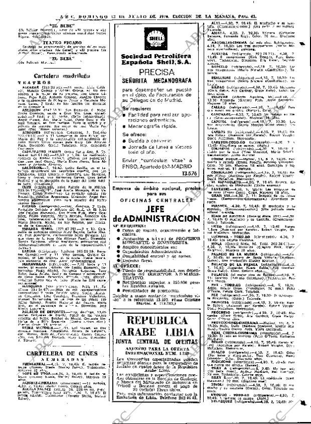 ABC MADRID 12-07-1970 página 63
