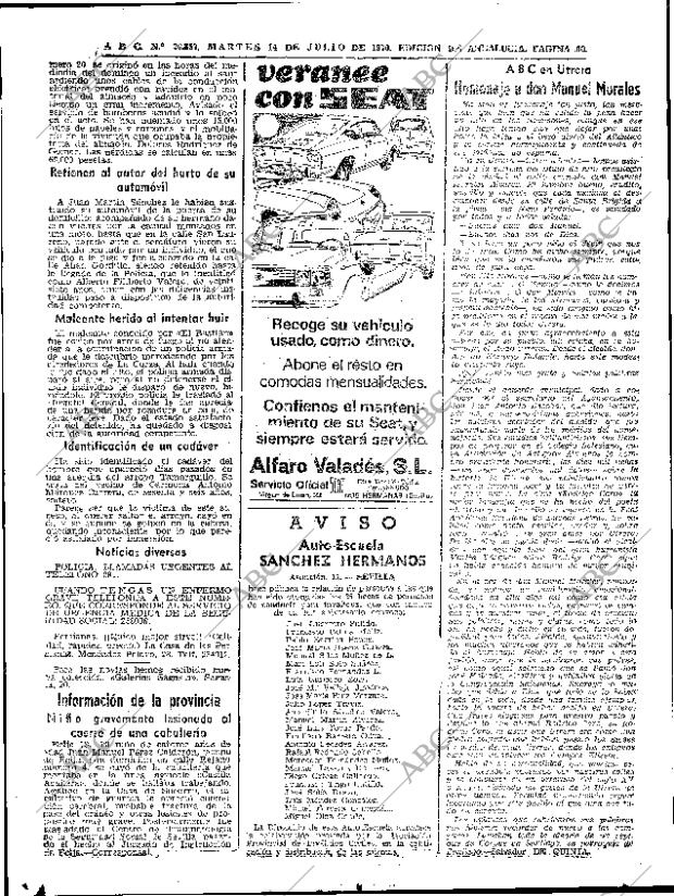 ABC SEVILLA 14-07-1970 página 48