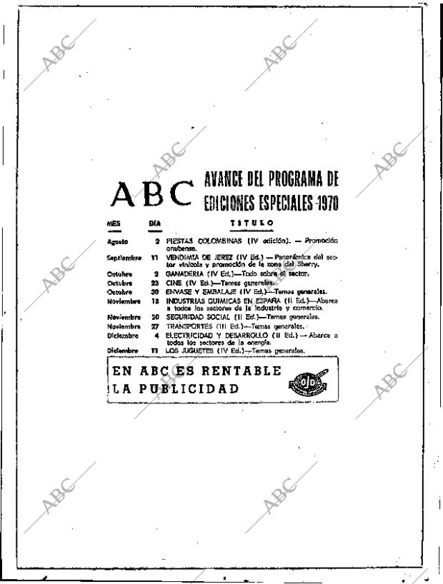 ABC SEVILLA 14-07-1970 página 9