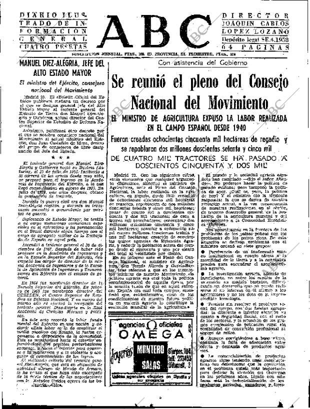 ABC SEVILLA 24-07-1970 página 15