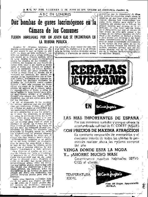 ABC SEVILLA 24-07-1970 página 25