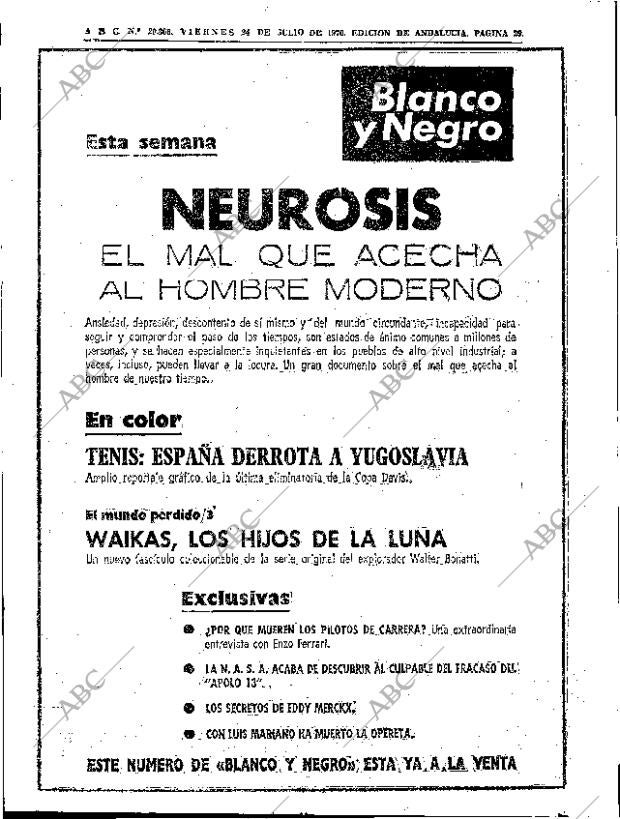 ABC SEVILLA 24-07-1970 página 29