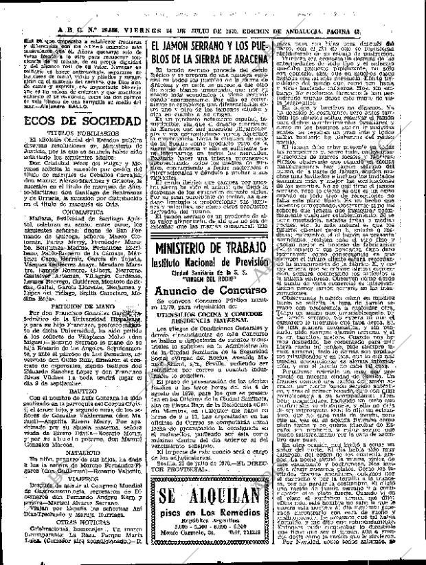 ABC SEVILLA 24-07-1970 página 42