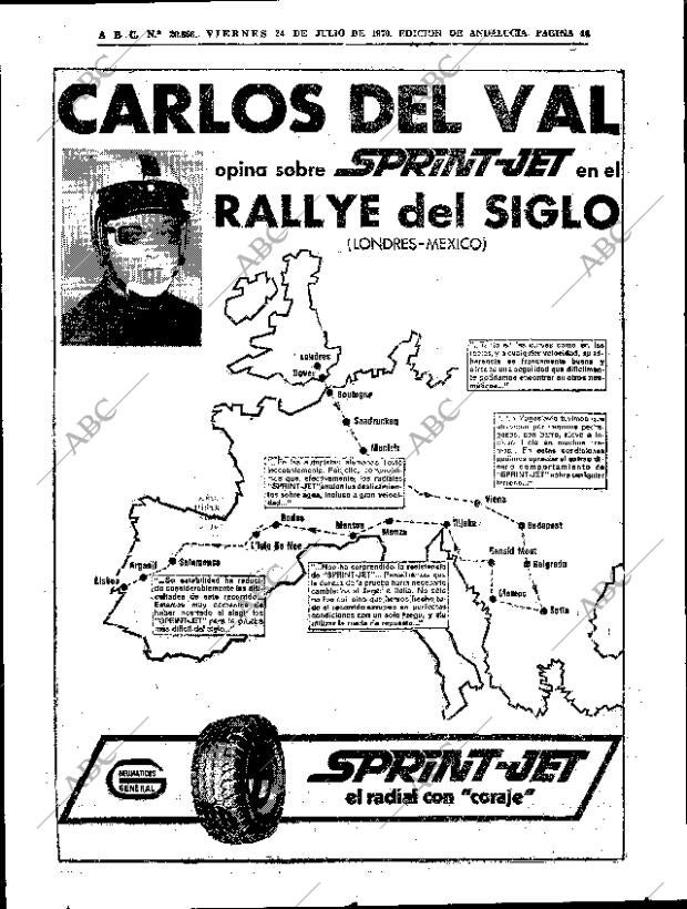 ABC SEVILLA 24-07-1970 página 44