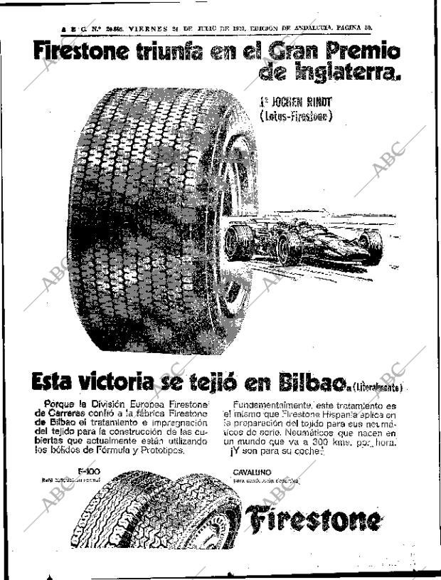 ABC SEVILLA 24-07-1970 página 50