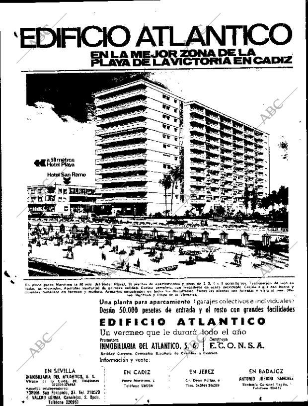 ABC SEVILLA 24-07-1970 página 6