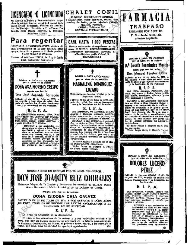 ABC SEVILLA 24-07-1970 página 61