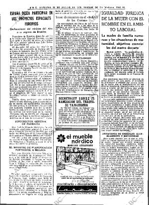 ABC MADRID 25-07-1970 página 18